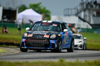 #62 Mini JCW (2019 - ) of MINI JCW Team, driven by P.J. Groenke, TCA SRO America, Virginia International Raceway, Alton, Virginia, June 2023
 | ©Copyright: Frederick Hardy II / SRO 2023/  

All rights reserved. No Usage Without Permission