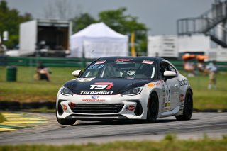 #22 Subaru BRZ  of TechSport Racing, driven by Devin Anderson SRO America, Virginia International Raceway, Alton, Virginia, June 2023
 | &copy;Copyright: Frederick Hardy II / SRO 2023/  

All rights reserved. No Usage Without Permission