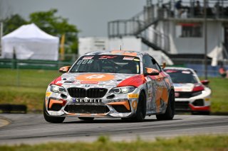 #21 BMW M2 CS (Cup) of Fast Track Racing, driven by Adam Gleason, TCX SRO America, Virginia International Raceway, Alton, Virginia, June 2023
 | &copy;Copyright: Frederick Hardy II / SRO 2023/  

All rights reserved. No Usage Without Permission