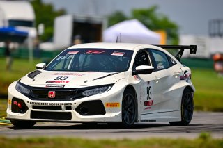 #93 Honda Civic Type-R TCX of Ian Lacy Racing, driven by Christopher DeFreitas, TCX SRO America, Virginia International Raceway, Alton, Virginia, June 2023
 | &copy;Copyright: Frederick Hardy II / SRO 2023/  

All rights reserved. No Usage Without Permission