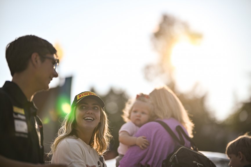 #09 BMW M2 CS (Cup) of Fast Track Racing, driven by Maddie Aust, TCX Road America, Aug. 17-20 2023 SRO
