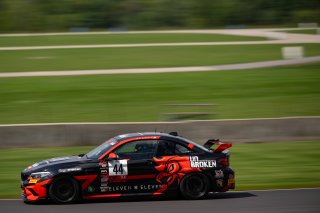 #44 BMW M2 CS (Cup) of Rooster Hall Racing, driven by Colin Garrett, TCX Road America, Aug. 17-20 2023 SRO
 | &copy;Copyright: Frederick Hardy II 2023

All rights reserved. No Usage Without Permission