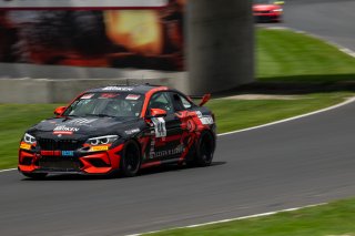 #44 BMW M2 CS (Cup) of Rooster Hall Racing, driven by Colin Garrett, TCX Road America, Aug. 17-20 2023 SRO
 | &copy;Copyright: Frederick Hardy II 2023

All rights reserved. No Usage Without Permission