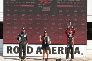 #44 BMW M2 CS (Cup) of Rooster Hall Racing, driven by Colin Garrett, TCX, #26 BMW M2 CS (Cup) of Rigid Speed Company, driven by Lucas Catania, #14 BMW M2 CS (Cup) of AOA Racing, driven by Kenny Schmied, TCX Road America, Aug. 17-20 2023 SRO
 | &copy;Copyright: Frederick Hardy II 2023

All rights reserved. No Usage Without Permission