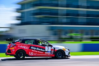 #7 Honda Civic Type-R (2017 - ) of Skip Barber Racing School, driven by Celso Neto, TC Florida, SRO America, Sebring, Sebring International Raceway, September 2023
 | ©Copyright: Frederick Hardy II / SRO 2023/  

All rights reserved. No Usage Without Permission
