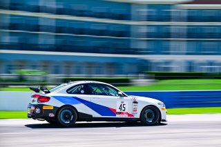 #45 BMW M2 CS (Cup) of Extreme Velocity Motorsports, driven by Joseph Pizzuto, TCX Florida, SRO America, Sebring, Sebring International Raceway, September 2023
 | ©Copyright: Frederick Hardy II / SRO 2023/  

All rights reserved. No Usage Without Permission