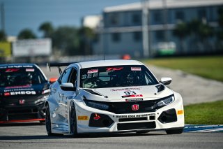 #93 Honda Civic Type-R TCX of Ian Lacy Racing, driven by Christopher DeFreitas, TCX Florida, SRO America, Sebring, Sebring International Raceway, September 2023
 | ©Copyright: Frederick Hardy II / SRO 2023/  

All rights reserved. No Usage Without Permission