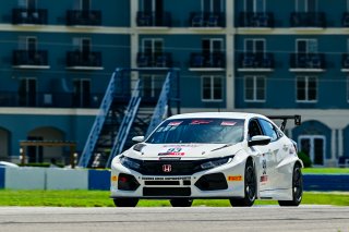 #93 Honda Civic Type-R TCX of Ian Lacy Racing, driven by Christopher DeFreitas, TCX Florida, SRO America, Sebring, Sebring International Raceway, September 2023
 | &copy;Copyright: Frederick Hardy II / SRO 2023/  

All rights reserved. No Usage Without Permission
