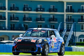 #62 Mini JCW (2019 - ) of MINI JCW Team, driven by P.J. Groenke, TCA Florida, SRO America, Sebring, Sebring International Raceway, September 2023
 | ©Copyright: Frederick Hardy II / SRO 2023/  

All rights reserved. No Usage Without Permission