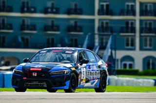 #5 Honda Civic Si FE1 of LA Honda World Racing, driven by Spencer Bucknum, TCA Florida, SRO America, Sebring, Sebring International Raceway, September 2023
 | ©Copyright: Frederick Hardy II / SRO 2023/  

All rights reserved. No Usage Without Permission