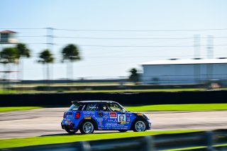 #62 Mini JCW (2019 - ) of MINI JCW Team, driven by P.J. Groenke, TCA Florida, SRO America, Sebring, Sebring International Raceway, September 2023
 | &copy;Copyright: Frederick Hardy II / SRO 2023/  

All rights reserved. No Usage Without Permission