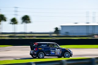 #60 Mini JCW Pro TC of MINI JCW Team, Clayton Williams driven by, TC Florida, SRO America, Sebring, Sebring International Raceway, September 2023
 | ©Copyright: Frederick Hardy II / SRO 2023/  

All rights reserved. No Usage Without Permission