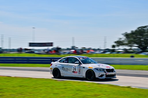 #24 BMW M2 CS (Cup) of Rigid Speed Company, driven by Joseph Catania, TCX Florida, SRO America, Sebring, Sebring International Raceway, September 2023
 | &copy;Copyright: Frederick Hardy II / SRO 2023/  

All rights reserved. No Usage Without Permission