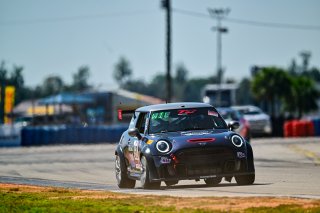 #60 Mini JCW Pro TC of MINI JCW Team, Clayton Williams driven by, TC Florida, SRO America, Sebring, Sebring International Raceway, September 2023
 | ©Copyright: Frederick Hardy II / SRO 2023/  

All rights reserved. No Usage Without Permission