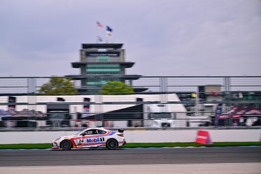 #24 Toyota GR86 of Nitro Motorsports, driven by Corey Heim, Toyota Gazoo Racing GR Cup of North America Indiana, Indianapolis, Indianapolis Motor Speedway, Oct. 2023, SRO America
 | &copy;Copyright: Frederick Hardy II / SRO 2023/  

All rights reserved. No Usage Without Permission