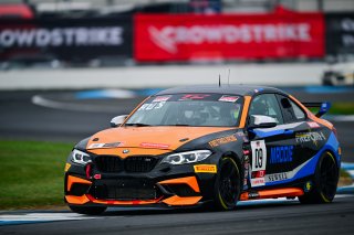 #09 BMW M2 CS (Cup) of Fast Track Racing, driven by Maddie Aust, TCX Indiana, Indianapolis, Indianapolis Motor Speedway, Oct. 2023, SRO America
 | &copy;Copyright: Frederick Hardy II / SRO 2023/  

All rights reserved. No Usage Without Permission