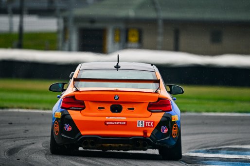 #09 BMW M2 CS (Cup) of Fast Track Racing, driven by Maddie Aust, TCX Indiana, Indianapolis, Indianapolis Motor Speedway, Oct. 2023, SRO America
 | &copy;Copyright: Frederick Hardy II / SRO 2023/  

All rights reserved. No Usage Without Permission