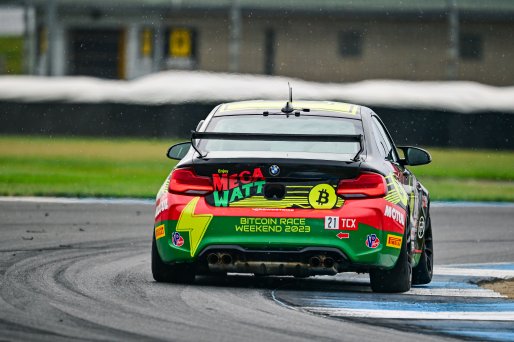 #21 BMW M2 CS (Cup) of Fast Track Racing, driven by Adam Gleason, TCX Indiana, Indianapolis, Indianapolis Motor Speedway, Oct. 2023, SRO America
 | &copy;Copyright: Frederick Hardy II / SRO 2023/  

All rights reserved. No Usage Without Permission