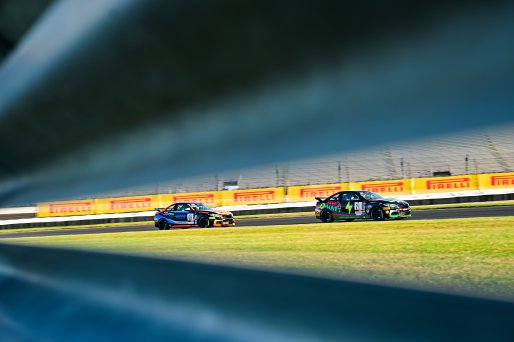 #09 BMW M2 CS (Cup) of Fast Track Racing, driven by Maddie Aust, TCX, #21 BMW M2 CS (Cup) of Fast Track Racing, driven by Adam Gleason, TCX Indiana, Indianapolis, Indianapolis Motor Speedway, Oct. 2023, SRO America
 | &copy;Copyright: Frederick Hardy II / SRO 2023/  

All rights reserved. No Usage Without Permission