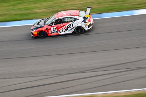 #88 Honda Civic Si FE1 of VGRT, driven by Ruben Iglesias Jr., TCA Indiana, Indianapolis, Indianapolis Motor Speedway, Oct. 2023, SRO America
 | &copy;Copyright: Frederick Hardy II / SRO 2023/  

All rights reserved. No Usage Without Permission