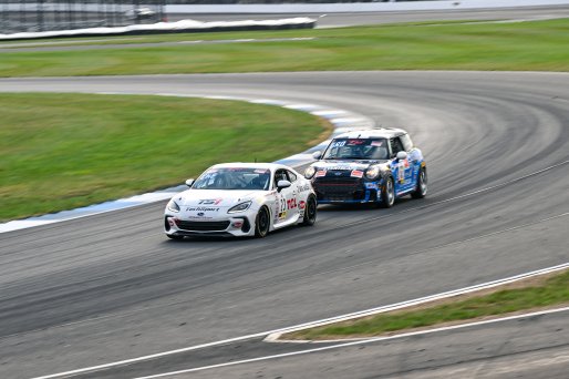 #23 Subaru BRZ  of TechSport Racing, driven by Shaoyi Che, TCA Indiana, Indianapolis, Indianapolis Motor Speedway, Oct. 2023, SRO America
 | &copy;Copyright: Frederick Hardy II / SRO 2023/  

All rights reserved. No Usage Without Permission