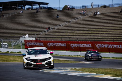 April 2024 #11 Honda Civic Type-R TC of Kris Valdez, DRS, SRO TC America, Sonoma California, Sonoma Raceway, TC, TC America presented by Skip Barber
 | MotorSportMedia | Halston Pitman 2021 - All Rights Reserved