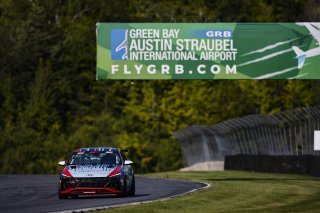 Ricca Autosport, TC, TC America presented by Skip Barber, TC America presented by Skip Barber; Road America; Elkart Lake; WI August 16-19 2024;#77 Hyundai Elantra N1 TC Pro of Ruben Iglesias Jr
 | MotorSportMedia | Halston Pitman 2021 - All Rights Reserved