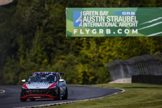 Ricca Autosport, TC, TC America presented by Skip Barber, TC America presented by Skip Barber; Road America; Elkart Lake; WI August 16-19 2024;#77 Hyundai Elantra N1 TC Pro of Ruben Iglesias Jr
 | MotorSportMedia | Halston Pitman 2021 - All Rights Reserved