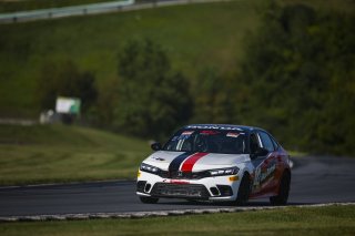 Skip Barber Racing, TC America presented by Skip Barber, TC America presented by Skip Barber; Road America; Elkart Lake; WI August 16-19 2024;#14 Honda Civic Is FE1 of Alex Garcia, TCA
 | MotorSportMedia | Halston Pitman 2021 - All Rights Reserved
