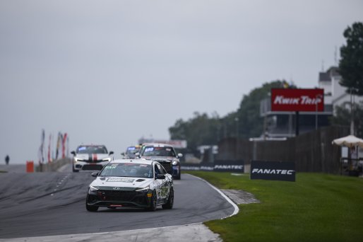 TC America presented by Skip Barber; Road America; Elkart Lake; WI August 16-19 2024;#76 Hyundai Elantra N1 TC Pro of Vin Anatra, Ricca Autosport, TC America presented by Skip Barber, TC
 | MotorSportMedia | Halston Pitman 2024 - All Rights Reserved