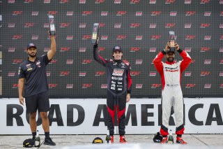 TC America presented by Skip Barber; Road America; Elkart Lake; WI August 16-19 2024; TCX Podium
 | MotorSportMedia | Halston Pitman 2024 - All Rights Reserved