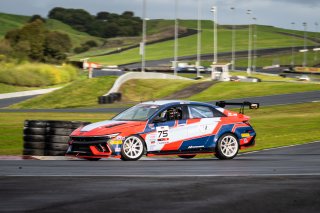 #75 Hyundai Elantra N1 TC EVO of Antonio Abrom, Ricca Autosport, TC America Powered by Skip Barber Racing School, Sonoma Raceway, Sonoma, CA, March 28-30, 2025.
 | SRO Motorsports Group