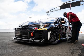 #61 Toyota GR Corolla TC of James Kilmas, Skip Barber Racing, TC America Powered by Skip Barber Racing School, Sonoma Raceway, Sonoma, CA, March 28-30, 2025.
 | Jason Doudt/SRO