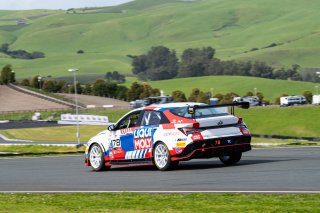 #78 Hyundai Elantra N1 TC of Jeff Ricca, Ricca Autosport, TC America Powered by Skip Barber Racing School, Sonoma Raceway, Sonoma, CA, March 28-30, 2025.
 | SRO Motorsports Group