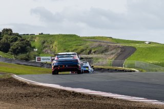 #77 Hyundai Elantra N1 TC EVO of CJ Sepulveda, Ricca Autosport, TC America Powered by Skip Barber Racing School, Sonoma Raceway, Sonoma, CA, March 28-30, 2025.
 | SRO Motorsports Group