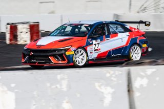 #77 Hyundai Elantra N1 TC EVO of (TBD), Ricca Autosport, TC America Powered by Skip Barber Racing School, Sonoma Raceway, Sonoma, CA, March 28-30, 2025.
 | SRO Motorsports Group