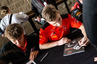 Autograph sessions at TC America Powered by Skip Barber Racing School, SRO America, Sonoma Raceway, Sonoma, CA, March 28-30, 2025.
 | SRO Motorsports Group