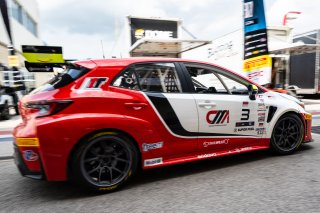 #3 Toyota GR Corolla TC of Antonio Constantino, JMF Motorsports, TC America Powered by Skip Barber Racing School, Circuit of the Americas, Austin, TX, April 25-27, 2025.
 | SRO Motorsports Group