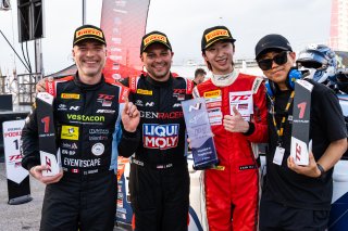 Podium at TC America Powered by Skip Barber Racing School, SRO America, Circuit of the Americas, Austin, TX, April 25-27, 2025.
 | SRO Motorsports Group