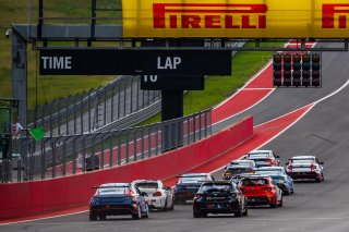 Race start at TC America Powered by Skip Barber Racing School, SRO America, Circuit of the Americas, Austin, TX, April 25-27, 2025.
 | SRO Motorsports Group