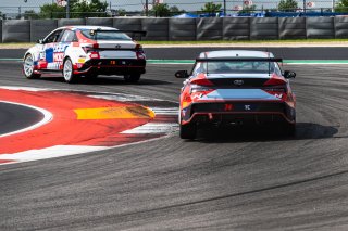 #74 Hyundai Elantra N1 TC EVO of Gyumin Kim, Ricca Autosport, TC America Powered by Skip Barber Racing School, Circuit of the Americas, Austin, TX, April 25-27, 2025.
 | SRO Motorsports Group