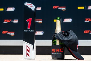 Podium at TC America Powered by Skip Barber Racing School, SRO America, Sebring International Raceway, Sebring, FL, May 15-18, 2025.
 | SRO Motorsports Group