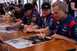 Autograph Session at TC America Powered by Skip Barber Racing School, SRO America, Sebring International Raceway, Sebring, FL, May 15-18, 2025.
 | SRO Motorsports Group