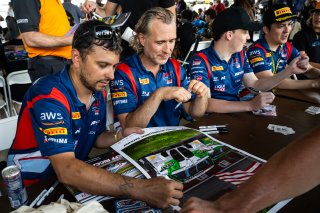 Autograph Session at TC America Powered by Skip Barber Racing School, SRO America, Virginia International Raceway, Alton, VA, July 17-20, 2025.
 | SRO Motorsports Group
