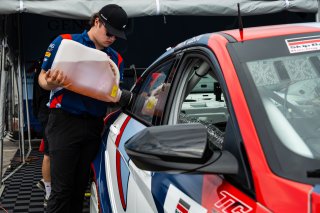 #74 Hyundai Elantra N1 TC EVO of Andre Castro, Ricca Autosport, TC America Powered by Skip Barber Racing School, Virginia International Raceway, Alton, VA, July 17-20, 2025.
 | Jason Doudt / SRO Motorsports Group