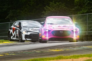 #780 Mazda 3 TC of Sally McNulty, FTG Racing, TC America Powered by Skip Barber Racing School, Virginia International Raceway, Alton, VA, July 17-20, 2025.
 | Jason Doudt / SRO Motorsports Group