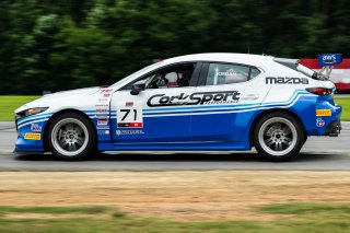 #71 Mazda 3 TC of Joey Jordan, FTG Racing, TC America Powered by Skip Barber Racing School, Virginia International Raceway, Alton, VA, July 17-20, 2025.
 | Jason Doudt / SRO Motorsports Group