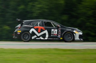 #61 Toyota GR Corolla TC of James Kilmas, Skip Barber Racing, TC America Powered by Skip Barber Racing School, Virginia International Raceway, Alton, VA, July 17-20, 2025.
 | SRO Motorsports Group