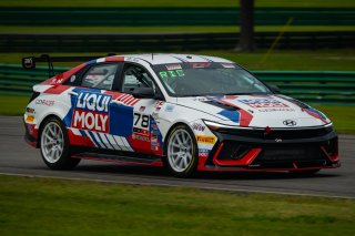 #78 Hyundai Elantra N1 TC of Jeff Ricca, Ricca Autosport, TC America Powered by Skip Barber Racing School, Virginia International Raceway, Alton, VA, July 17-20, 2025.
 | SRO Motorsports Group