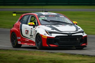 #3 Toyota GR Corolla TC of Antonio Constantino, JMF Motorsports, TC America Powered by Skip Barber Racing School, Virginia International Raceway, Alton, VA, July 17-20, 2025.
 | SRO Motorsports Group